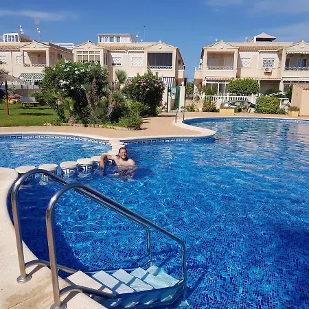 Solarium, Pool & Views In Playa Flamenca Apartment *