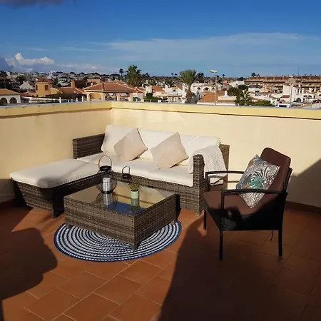 Solarium, Pool & Views In Playa Flamenca *